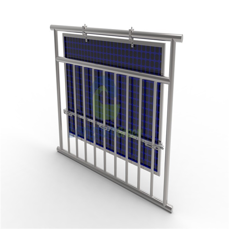 Balcony-Mounted Solar Panel Support Structure best