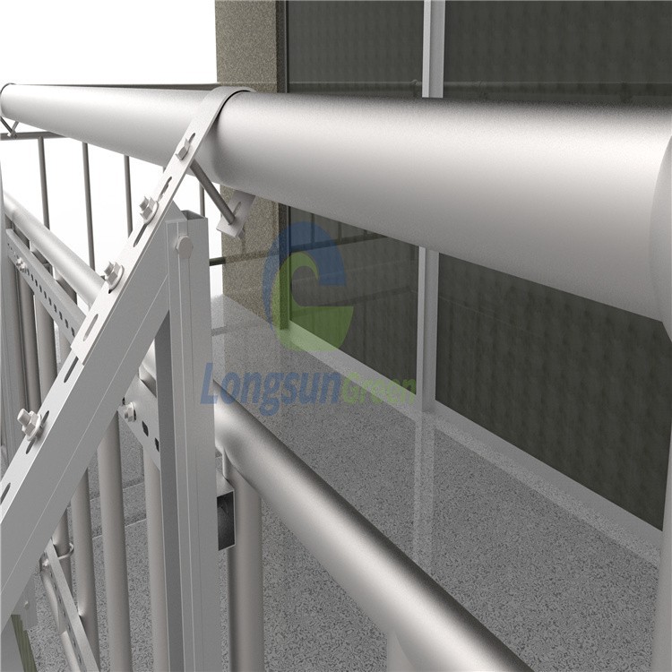 Balcony-Mounted Solar Panel Support Structure factory