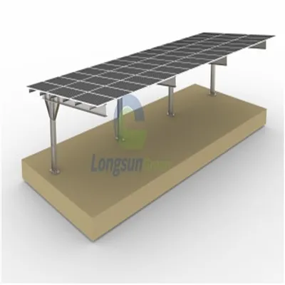 Struktur pemasangan PV Carport