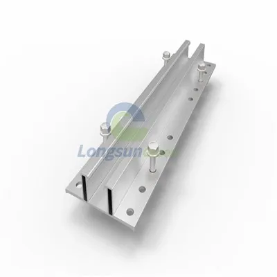 Kereta api mini aluminium solar untuk pemasangan panel